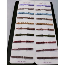 Fashion Alley Hair Pin For Kids Pack Of 12 Card 