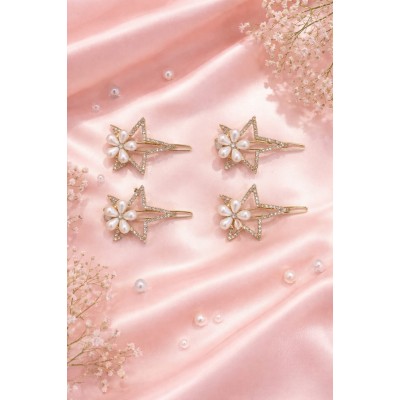 Fashion Alley Metal Hair Pin For Women Pack Of 10 Pc