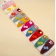 Fashion Alley Random Design Fur Hair Pin For Kids [Pack Of 10]
