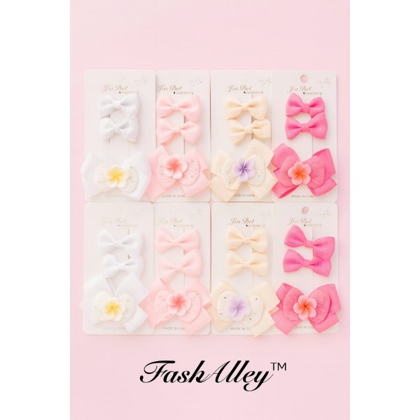 Fashion Alley Hair Pin For Kids Pack Of 12 Card 