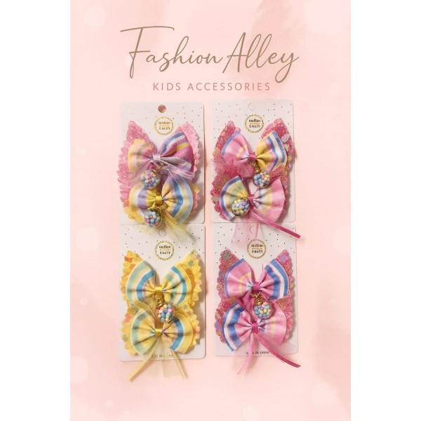 Fashion Alley Hair Pin For Kids Pack Of 24 Pc