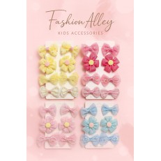 Fashion Alley Hair Pin For Kids Pack Of 12 Cards