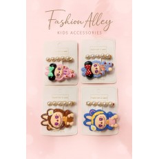 Fashion Alley Hair Pin For Kids Pack Of 24 Pc