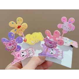 Fashion Alley With Out Light Assorted Design Hair Pin For Kids [Pack Of 10 Peace]