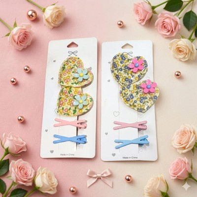 Fashion Alley Hair Pin For Kids Pack Of 12 Card