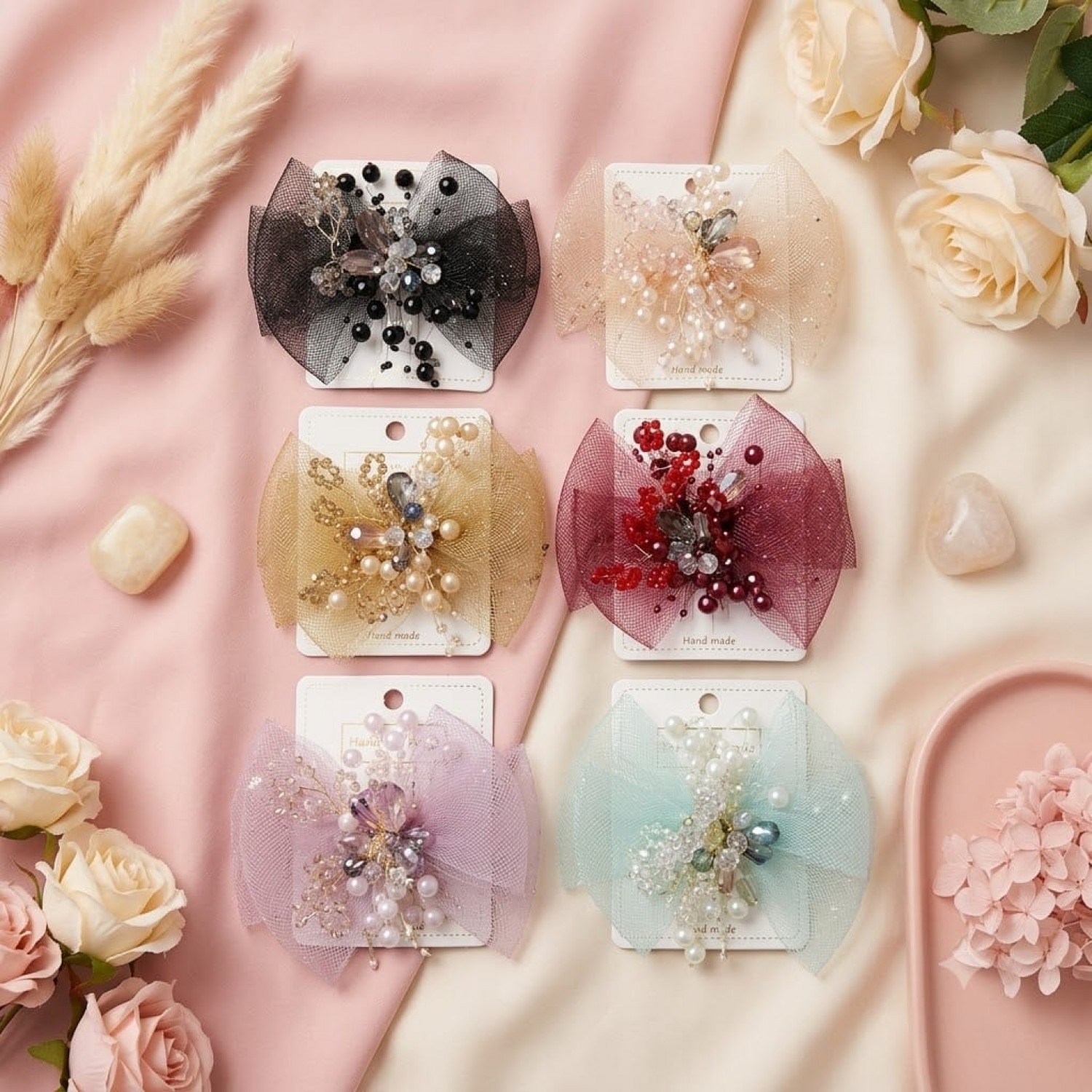 Fashion Alley Korean Hair Pin For Women Pack Of 12 Pc