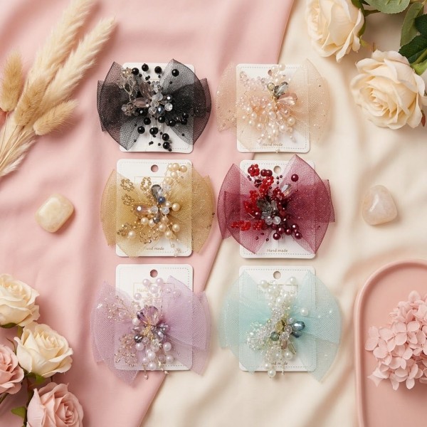 Fashion Alley Korean Hair Pin For Women Pack Of 12 Pc