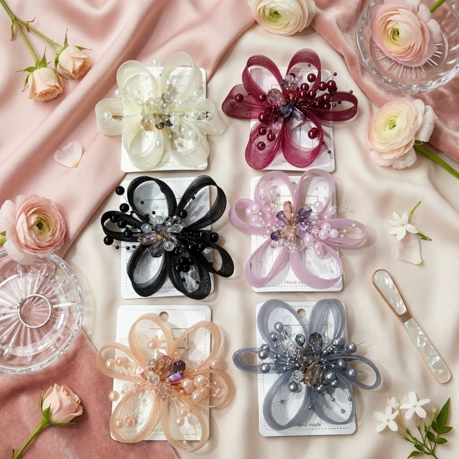 Fashion Alley Korean Hair Pin For Women Pack Of 12
