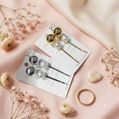 Fashion Alley Metal Hair Pin For Women Pack Of 24 Pc