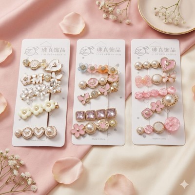 Fashion Alley Hair Pin For Women Pack Of 12 Card
