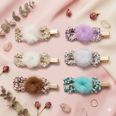 Fashion Alley Metal Hair Pin For Women Pack Of 12 Pc