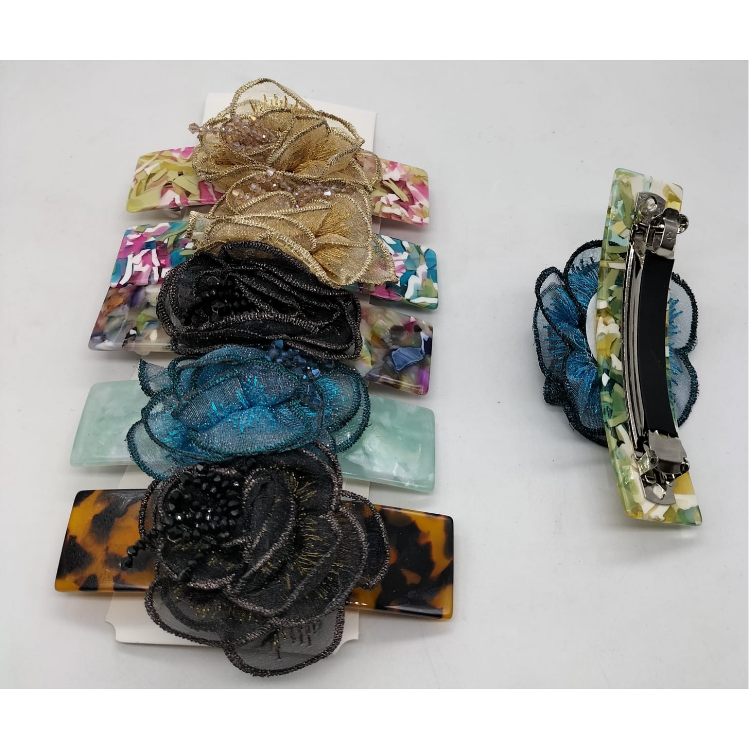 Fashion Alley Designer Back Clip [Pack Of 12] 