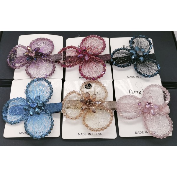 Fashion Alley Korean Pin Crocodile Shape For Women Pack Of 12 Pc