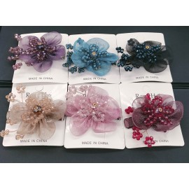 Fashion Alley Korean Pin Crocodile Shape For Women Pack Of 12 Pc