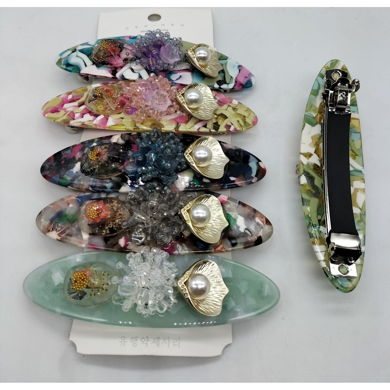 Fashion Alley Designer Back Clip [Pack Of 12] 