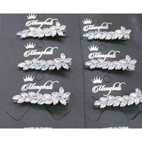 Fashion Alley Stone Hair Pin For Women Pack Of 12