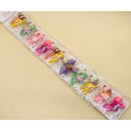 Fashion Alley Random Design Kids Hair Pin [Pack Of 10 Pair]