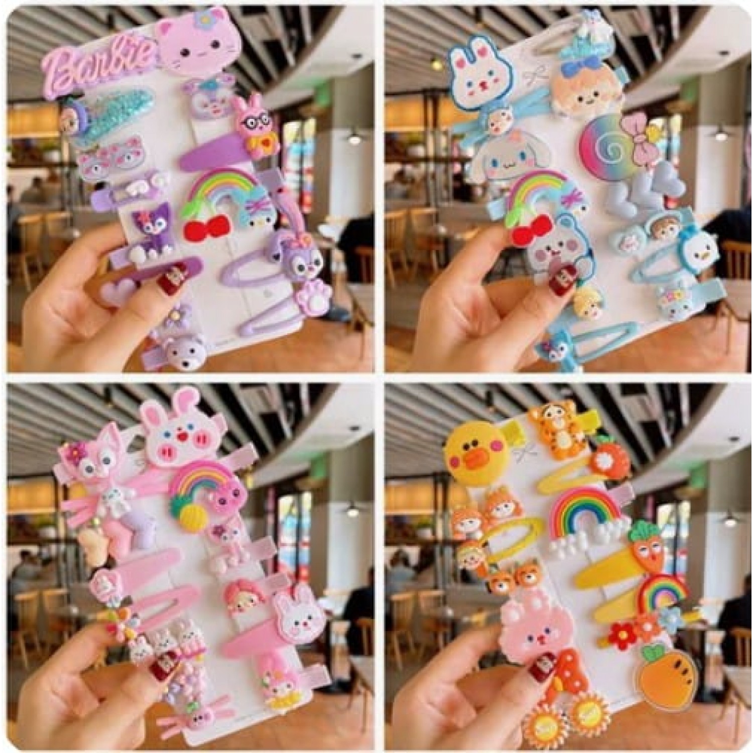 Fashion Alley Mix Assorted Design Kids Hair Pin [Pack Of 168 Pc]