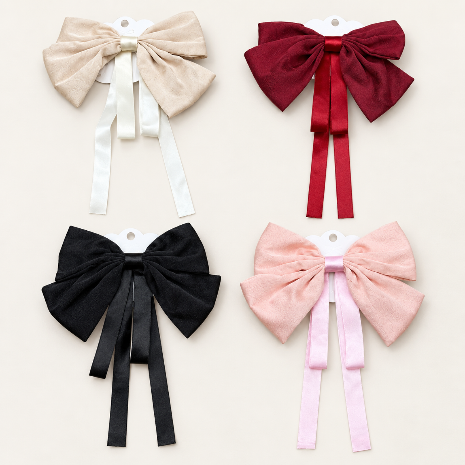Fashion Alley Bow Design Hair Pin For kids Pack Of 12 Pc