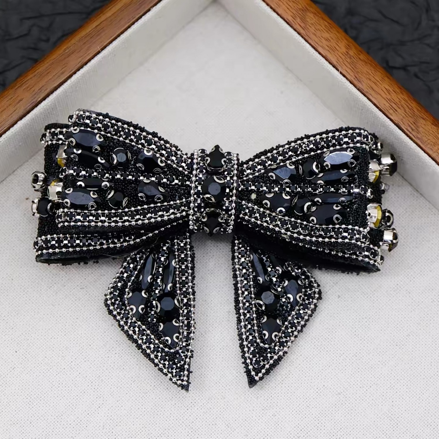 Fashion Alley Black Bow Pin For Women Pack Of 12 Pc Fashion Alley Black Bow Pin For Women Pack Of 12 Pc