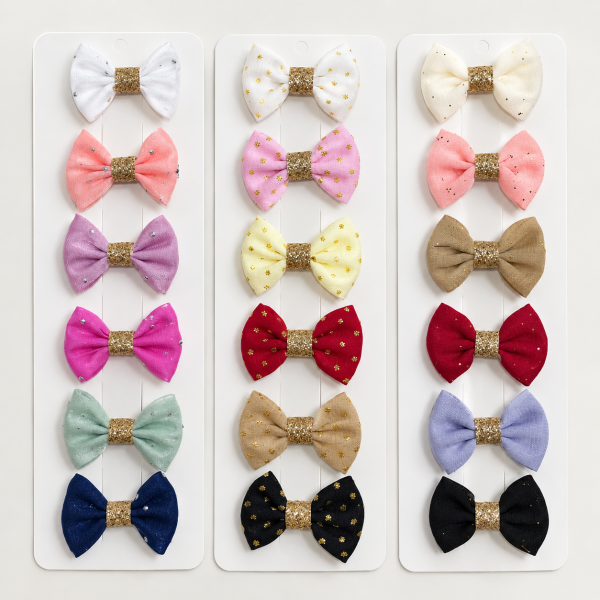 Fashion Alley Bow Design Hair Pin For Women packs of 36