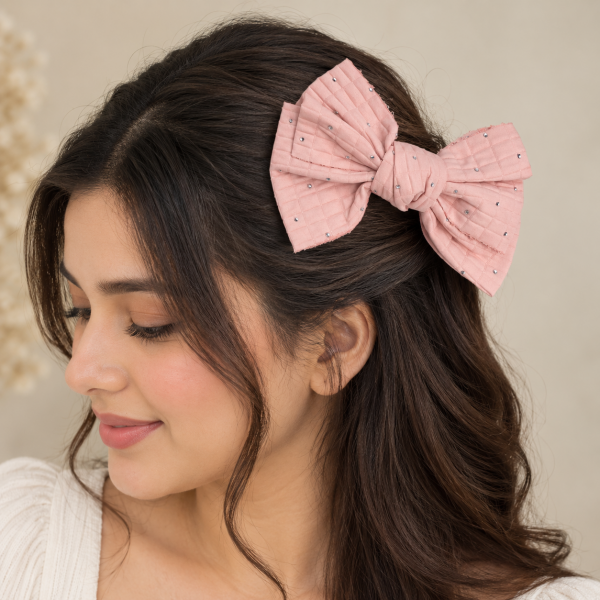 Fashion Alley Bow Hair Pin For Women Pack Of 12 Pc