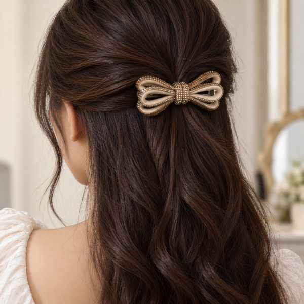 Fashion Alley Bow Hair Pin For Women Pack Of 12 Pc