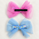 Fashion Alley Bow Organza Pin [Pack Of 12] 