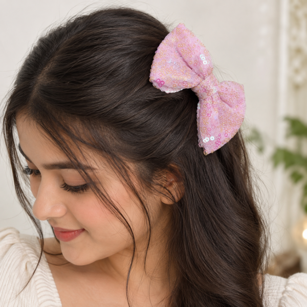Fashion Alley Bow Hair Pin For Women [Pack Of 12 Pc]