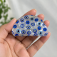 Fashion Alley 8 Cm Evil Eye Hair Claw For Women Pack Of 12 Pc