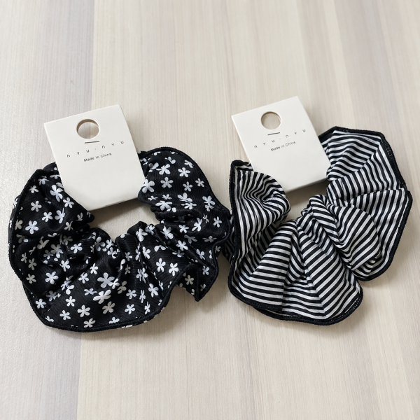 Fashion Alley Hair Scrunchies For Women Pack Of 12 