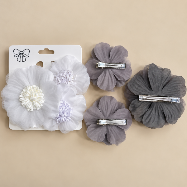 Fashion Alley flower Design Hair Pin For kids  Pack Of 36 Pc
