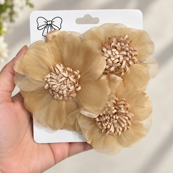 Fashion Alley flower Design Hair Pin For kids  Pack Of 36 Pc