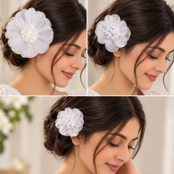 Fashion Alley flower Design Hair Pin For kids  Pack Of 36 Pc