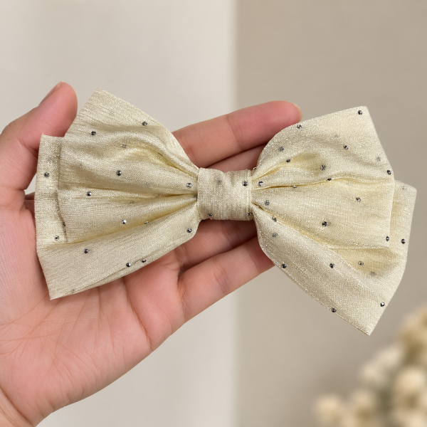 Fashion Alley Bow Hair Pin For Women [Pack Of 12 Pc]