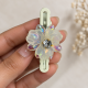 Fashion Alley flower Design Hair Pin For women Pack Of 24 Pc