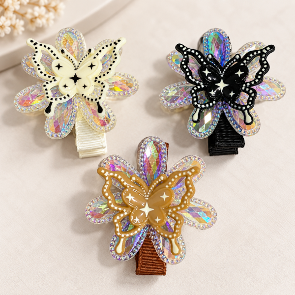 Fashion Alley butterfly Design Hair Pin For women Pack Of 24 Pc