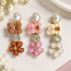 Fashion Alley flower Design Hair Pin For women Pack Of 24 Pc