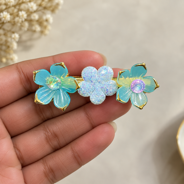Fashion Alley flower Design Hair Pin For women Pack Of 24 Pc