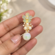 Fashion Alley flower Design Hair Pin For women Pack Of 24 Pc