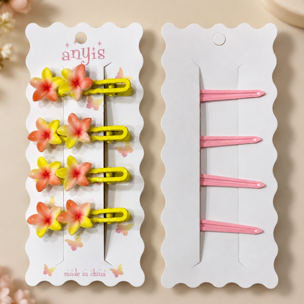 Fashion Alley flower design Hair Pins for women Pack Of 12