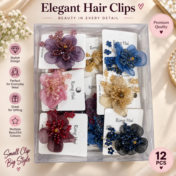 Fashion Alley Hair Pin For Women Pack Of 12 Pc
