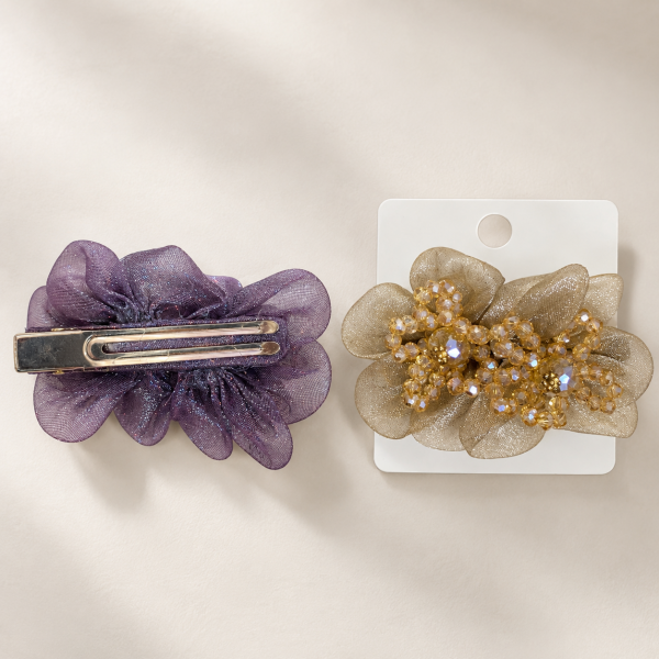 Fashion Alley Korean Hair Pin For Women Pack Of 12 Pc
