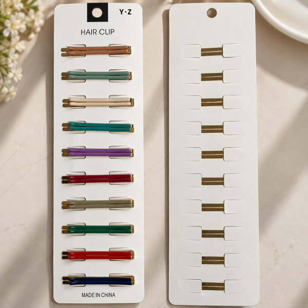 Fashion Alley Hair Pin For Women Pack Of 12 Card
