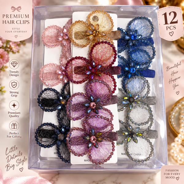Fashion Alley Hair Pin For Women Pack Of 12 Pc