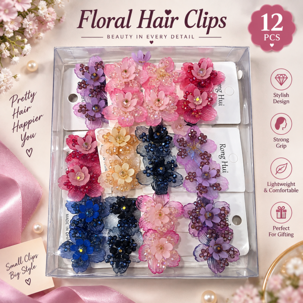 Fashion Alley Hair Pin For Women Pack Of 12 Pc
