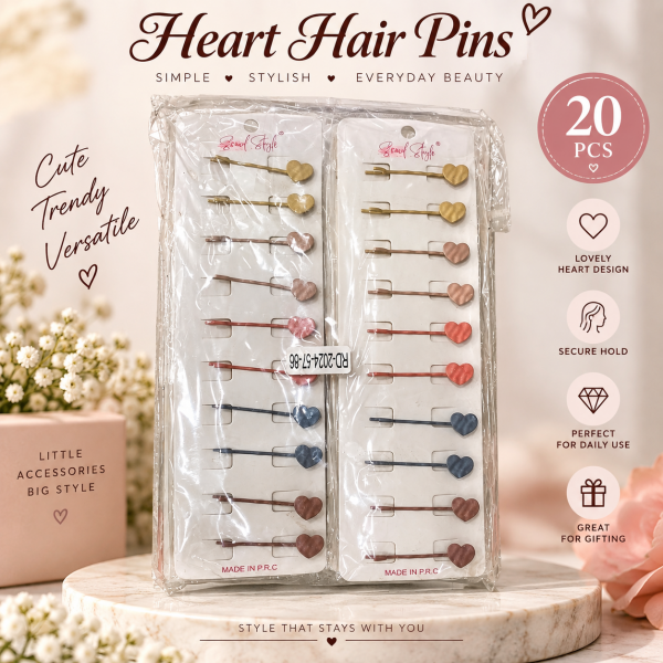 Fashion Alley Hair Pin For Women Pack Of 12 Cards