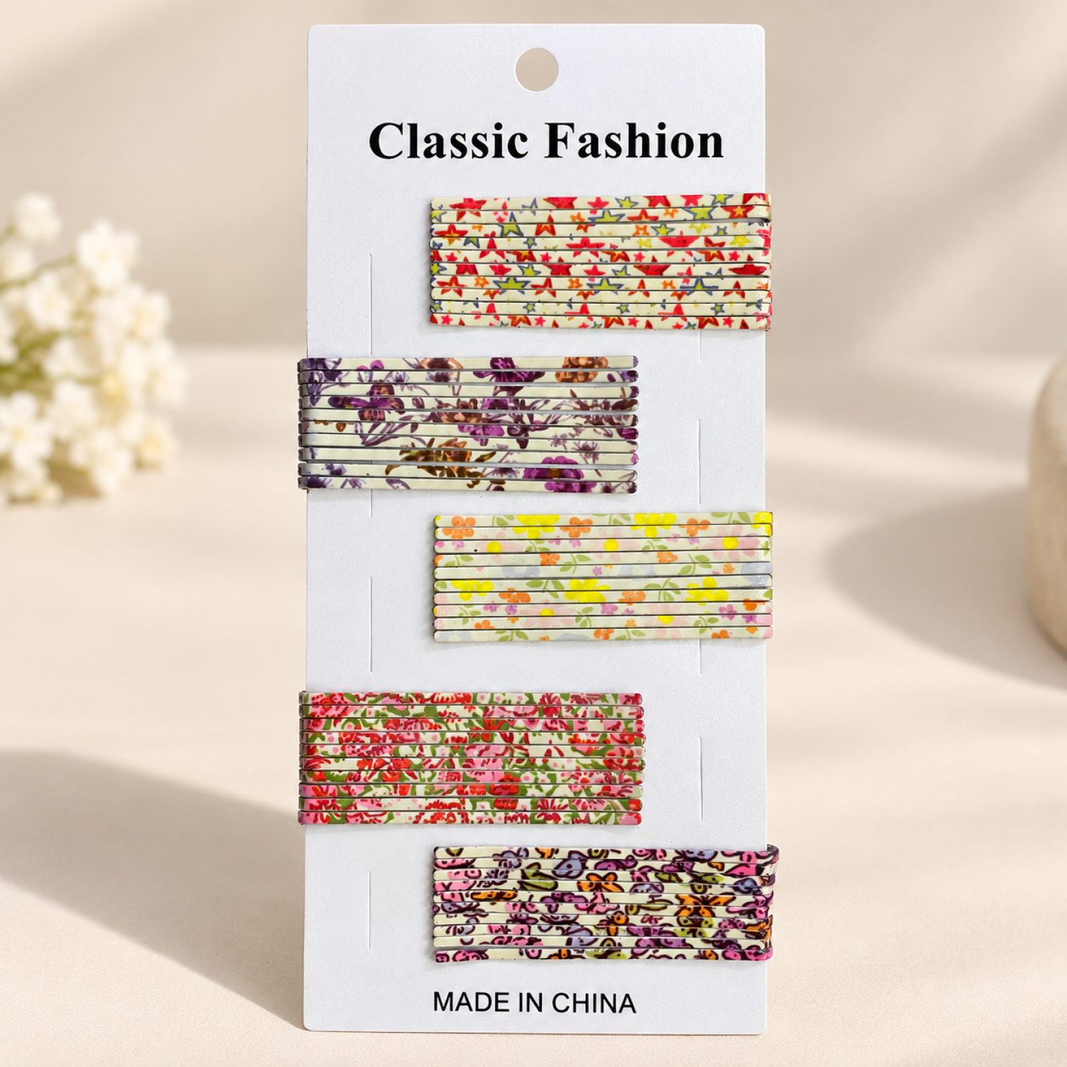 Fashion Alley Hair Pin For women Pack Of 12 Card
