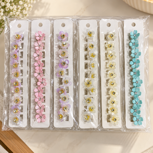 Fashion Alley hair Pins for women pack of 12 card