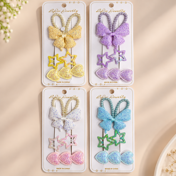 Fashion Alley Hair Pin For Kids Pack Of 12 Card 